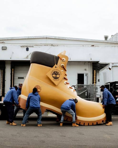 A really big shoe