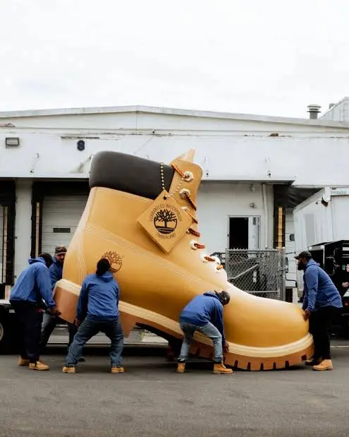 A really big shoe