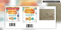 Some Nutramigen infant formula recalled due to possible bacteria contamination