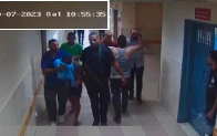 Surveillance footage shows Hamas bringing hostages into Shifa Hospital on Oct. 7