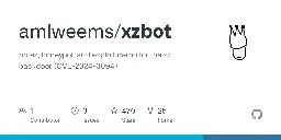 GitHub - amlweems/xzbot: notes, honeypot, and exploit demo for the xz backdoor (CVE-2024-3094)