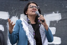WATCH: Rashida Tlaib Freaks Out When Asked About 'Death to America' Chants in Her District